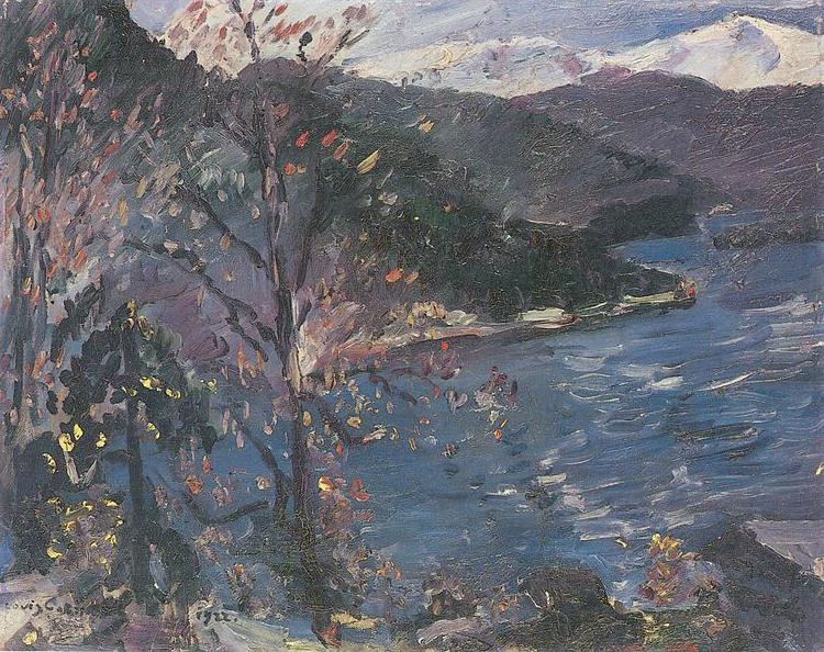 Lovis Corinth Walchensee im Herbst